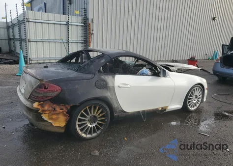 2009 Mercedes-Benz Slk 300 из США, поврежденный, VIN WDBWK54F79F194650